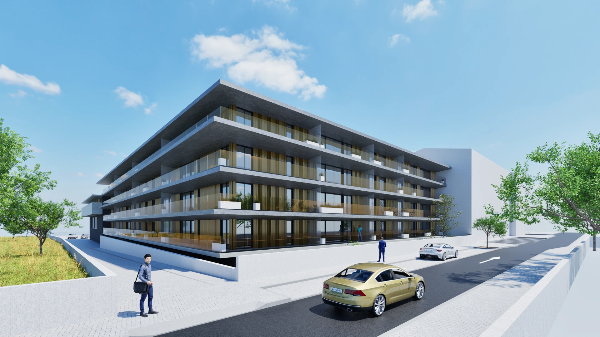 Arquitetura contemporânea do Regis Place